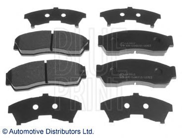BLUE PRINT adg042129 -  Комплект тормозных колодок, дисковый тормоз